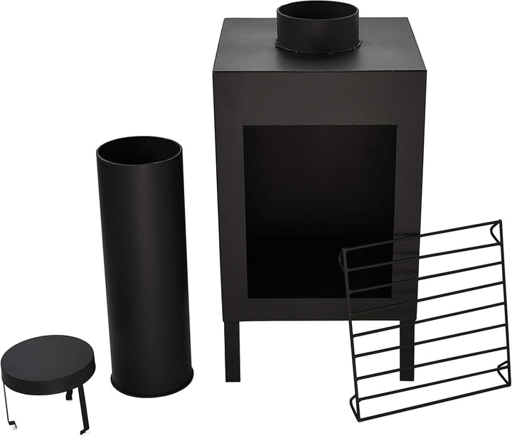 Terrassenofen Gartenofen Gartenkamin Terrassenkamin Feuerstelle Terrasse Heizung Garten Ofen Metall