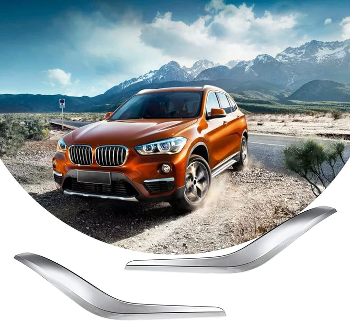 LIMBQS Innentürgriff Abdeckung für BMW E84 Armlehne Türgriff Türgriff für BMW X1 2008-2015 (Silber)