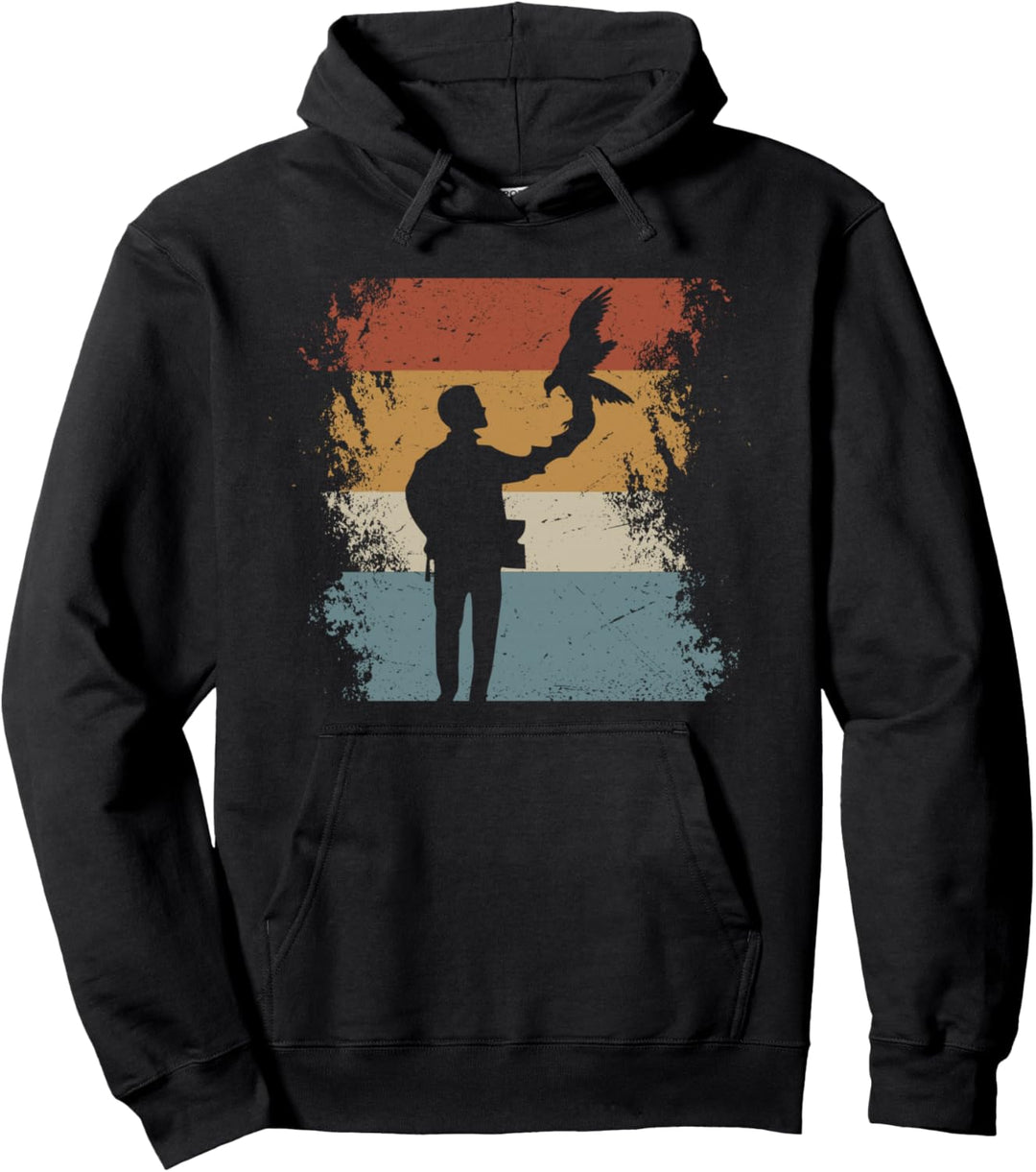 Ornithologie Falknerei Falkner Pullover Hoodie