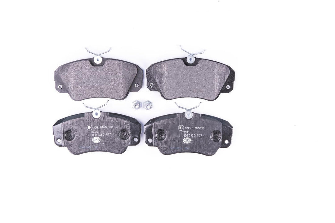 HELLA PAGID 8DB 355 017-771 Bremsbelagsatz - T5030 - Dicke/Stärke: 18.3mm - Bremssystem: Lucas - für