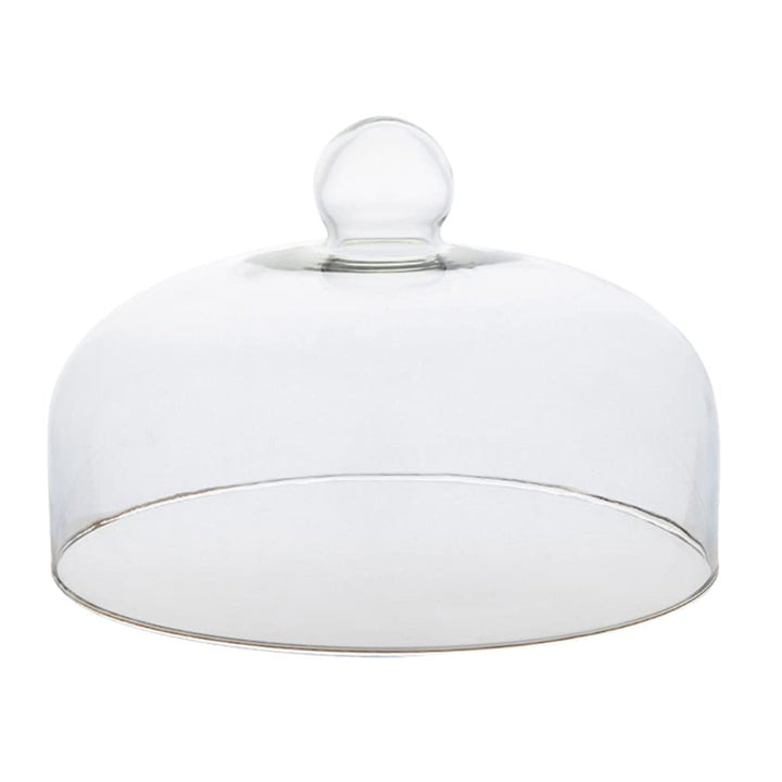 Yardwe Kuchen Glocke Glas Transparent Glasglocke Käseglocke Käse Torten Kuchen Glashaube Tortenglock
