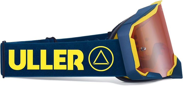 Uller Unisex Stone Motocross Brille Einheitsgrösse Gelb, Einheitsgrösse Gelb