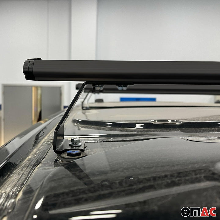 OMAC Heavy Duty Dachträger Querträger kompatibel mit VW Transporter T7 2023-2026 – 3 Stangen – Alumi