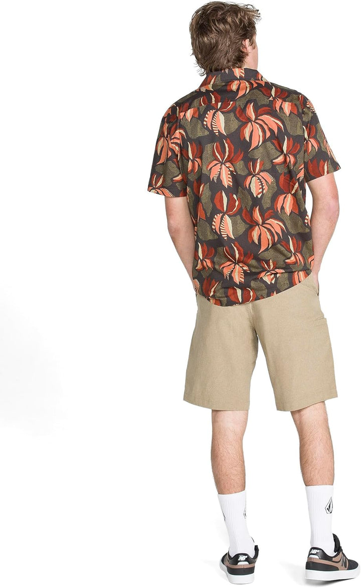 Volcom Herren Kerosene Hybrid Lssige Shorts, Khaki