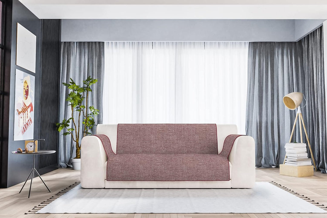 Komfort-Antigleiten-Sofa-Decke,2 Plätze, bordeaux 2 Plätze Bordeaux, 2 Plätze Bordeaux