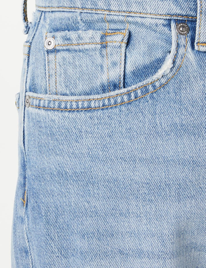 7 For All Mankind Damen Logan Stovepipe Jeans 25 Light Blue, 25 Light Blue