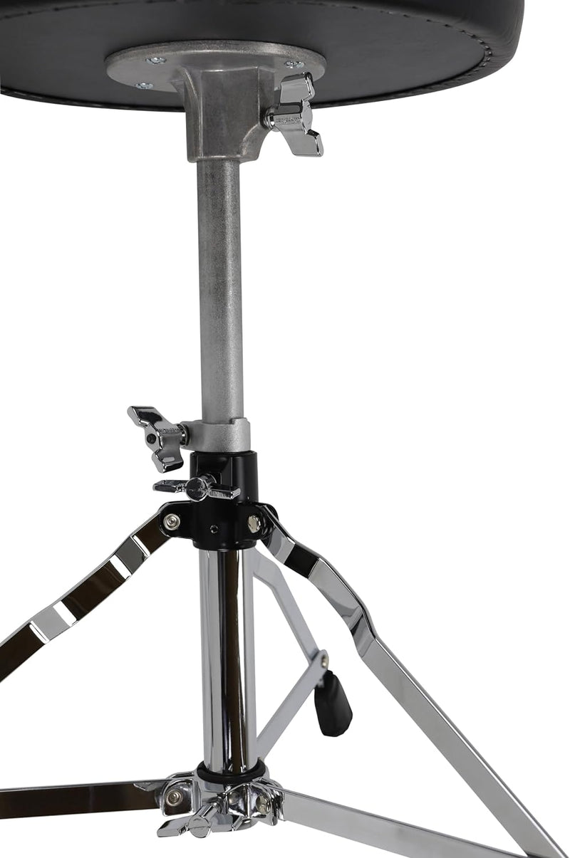 Gibraltar Schlagzeughocker, Drumhocker 4000 Series, 4608 (Durchmesser: 33cm, Leichter Transport, Höh