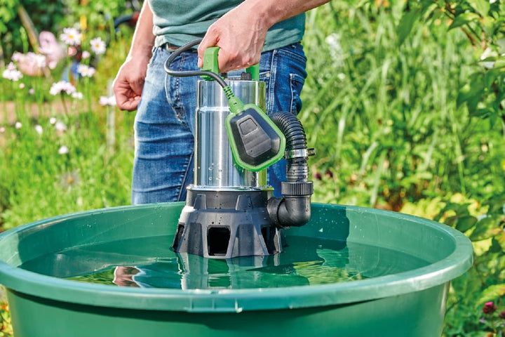 Aquanique Tauchpumpe DWP 10000, Schmutzwasserpumpe für Teiche, Planschbecken, überflutete Keller, bi