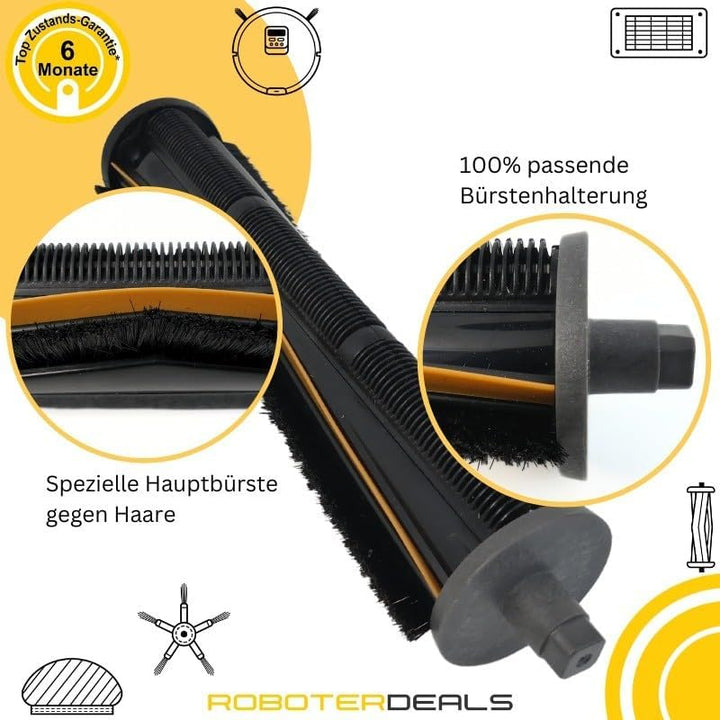 Roboter Deals - TriCut Bürste für Xiaomi Robot Vacuum X20 Plus, S20, S20 Plus, X20 Max, X20 Pro
