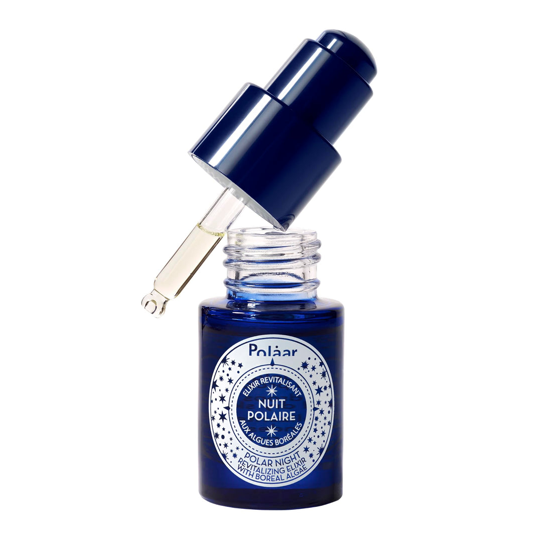 Polåar - Elixir Revitalisierendes Nuit Polaire Serum mit Boreal Algen - Anti-Aging Nachtpflege, Anti