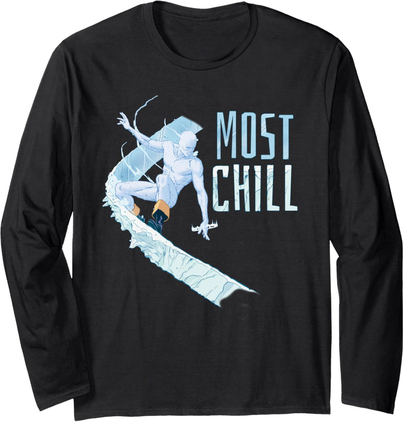 Marvel X-Men Iceman Most Chill Langarmshirt