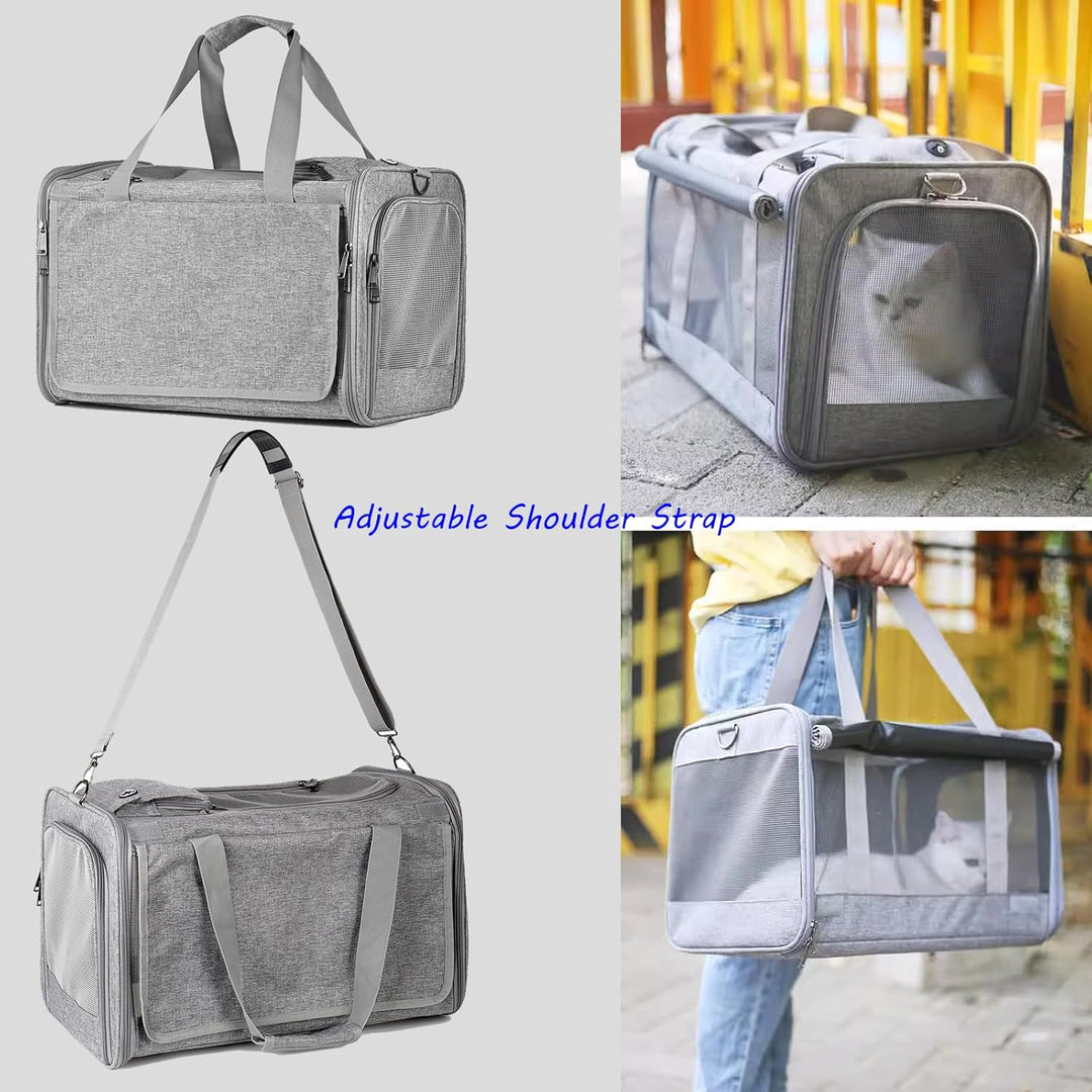 Katzentasche Transporttasche Hundebox Faltbar Hundetransportbox Katzentransportbox Hundetasche für k
