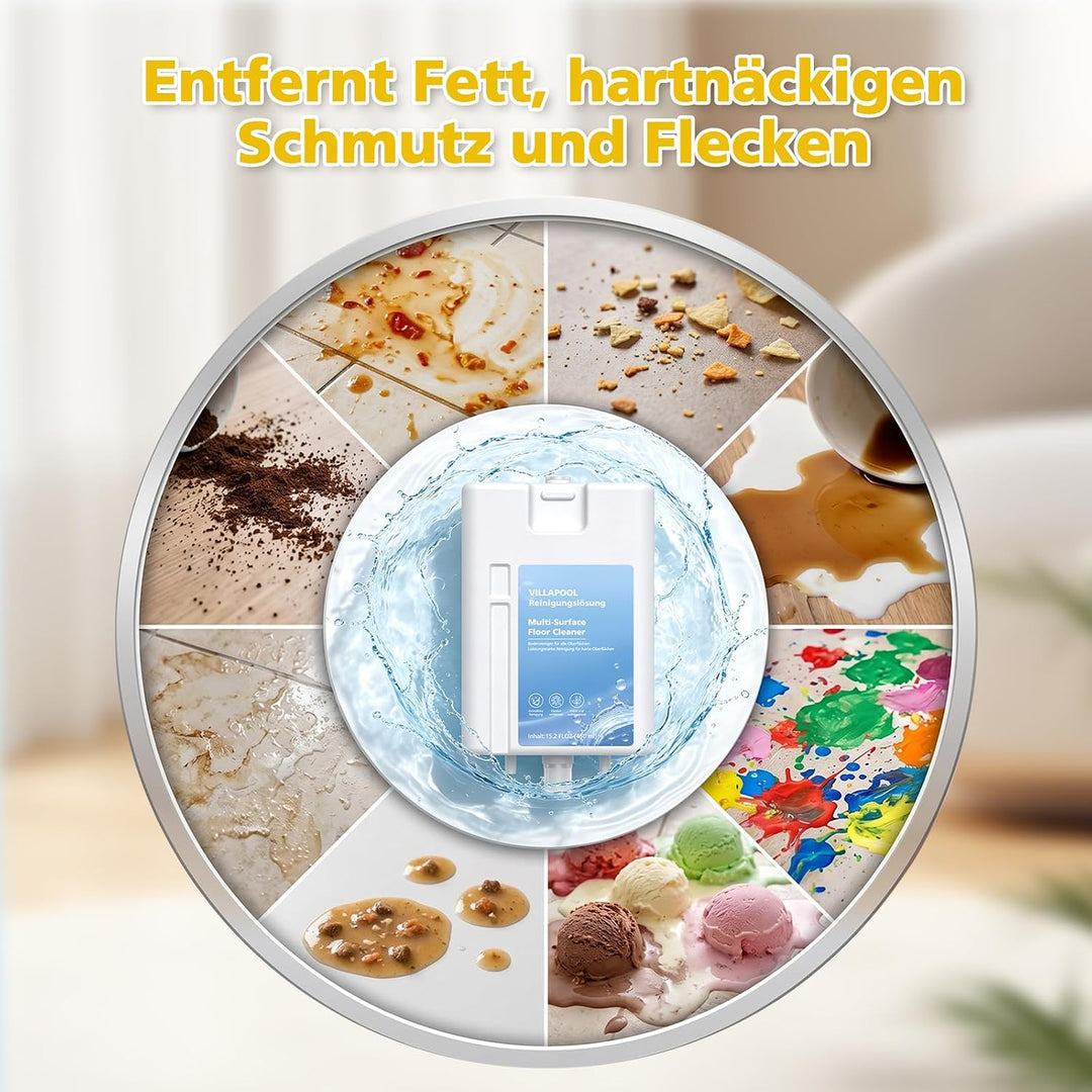 2X Reinigungsmittel Kompatibel mit Dreame L20 Ultra