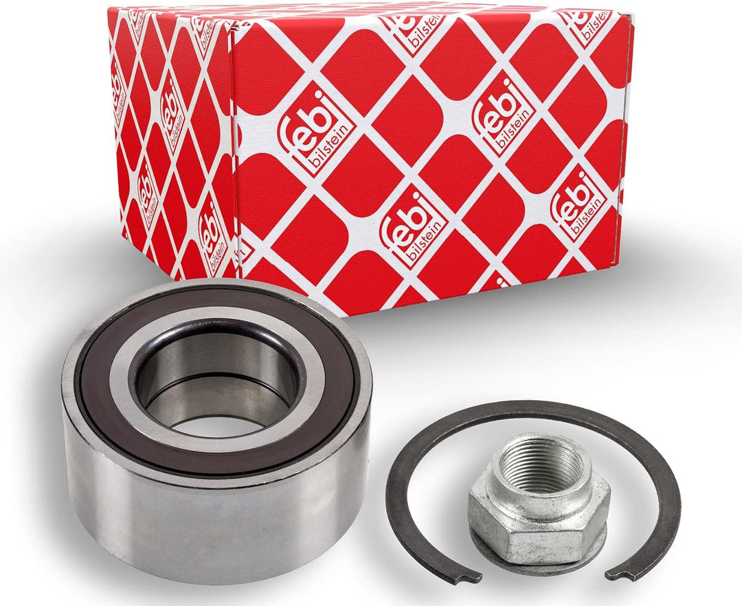 febi bilstein 36824 Radlagersatz mit Achsmutter und Sicherungsring , 1 Stück