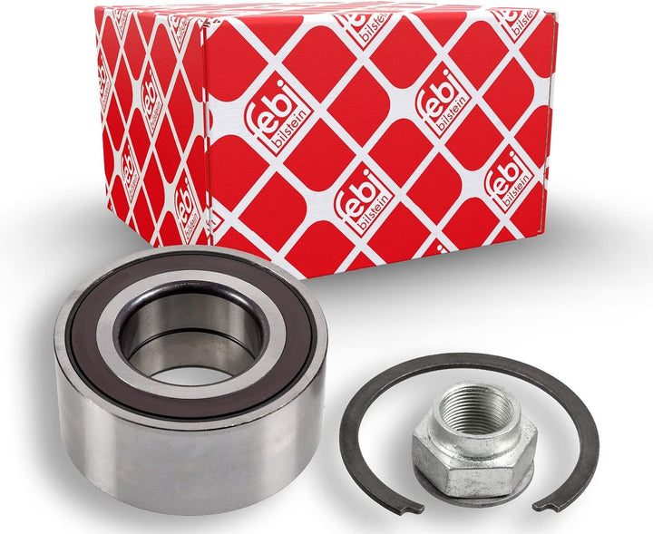 febi bilstein 36824 Radlagersatz mit Achsmutter und Sicherungsring , 1 Stück