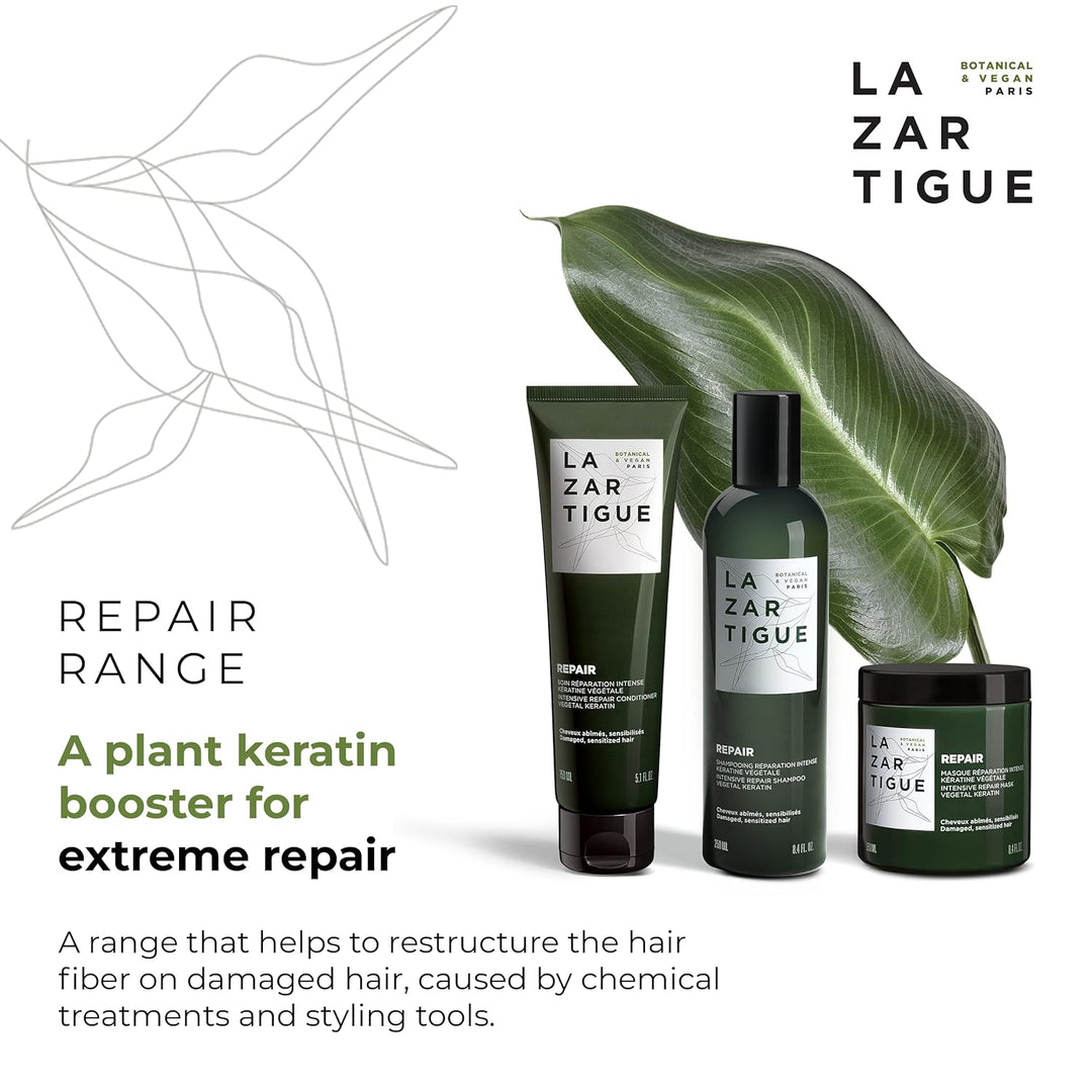 Lazartigue Repair Maschera Riparazione Intensa Capelli Danneggiati, 250ml