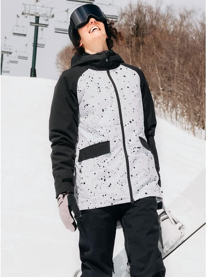 Burton Damen Lalik Snowboardjacke XS Stwspa/Trublk, XS Stwspa/Trublk