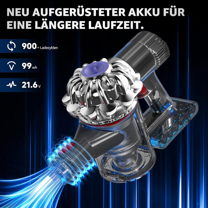 EGR Akku für Dyson V6 Animal/Absolute/Motorhead/Fluffy DC62 DC59 DC58 DC61 DC72 DC74 SV03 SV05 SV06