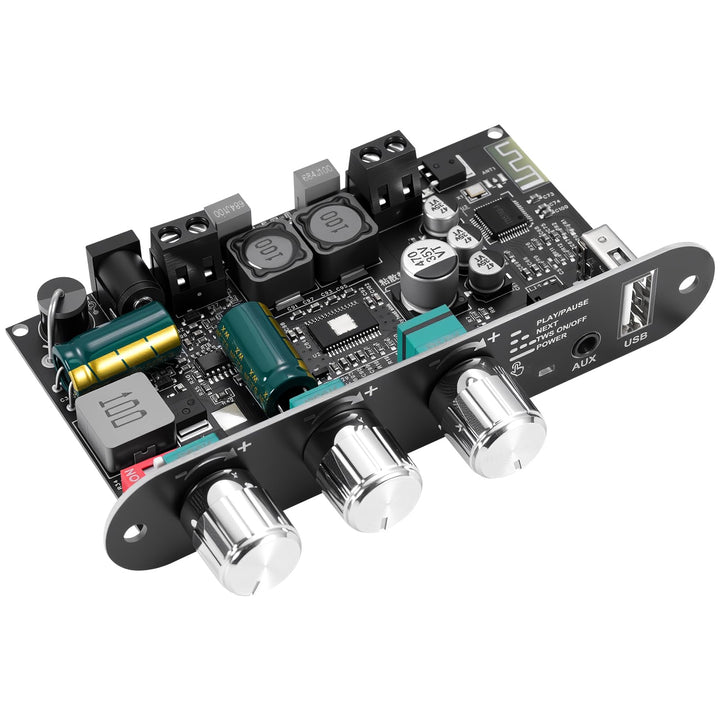 ZK-1001U Bluetooth 5.3 Mono-Verstärker HiFi-Stereo mit TWS & Boost-Schaltung, 100 W Ausgangsleistung