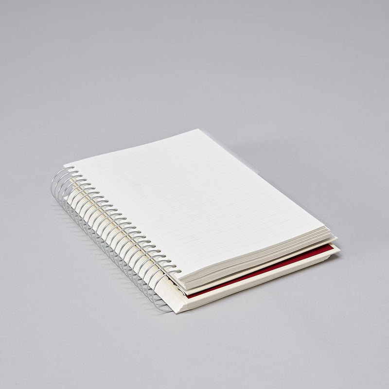 Semikolon 351555 Mucho Spiral-Notizbuch A5 15,7 x 21,7 cm, je 110 karierte, linierte, blanko Seiten,