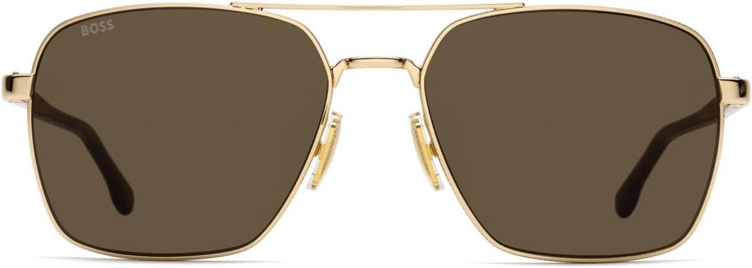 HUGO BOSS Unisex Sunglasses, 000/70 Rose Gold