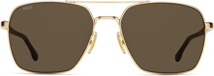 HUGO BOSS Unisex Sunglasses, 000/70 Rose Gold