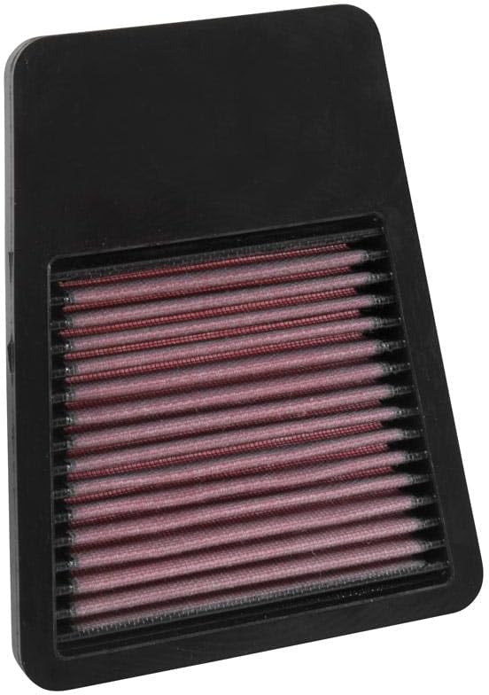 K&N Luftfilter kompatibel mit Kawasaki Z250 SL/Ninja 250 / Ninja Mono 2014-2016 (KA-2414), Rot