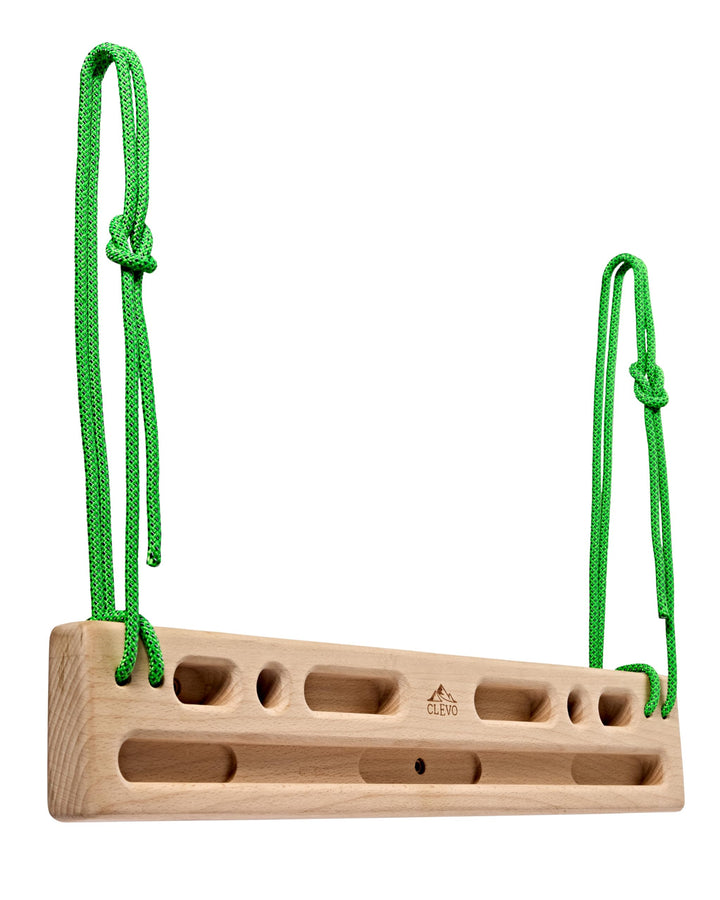 Clevo - Fingerboard Flex Trainingsboard Klettern – Hangboard für Bouldern & Indoor Training – Griffb