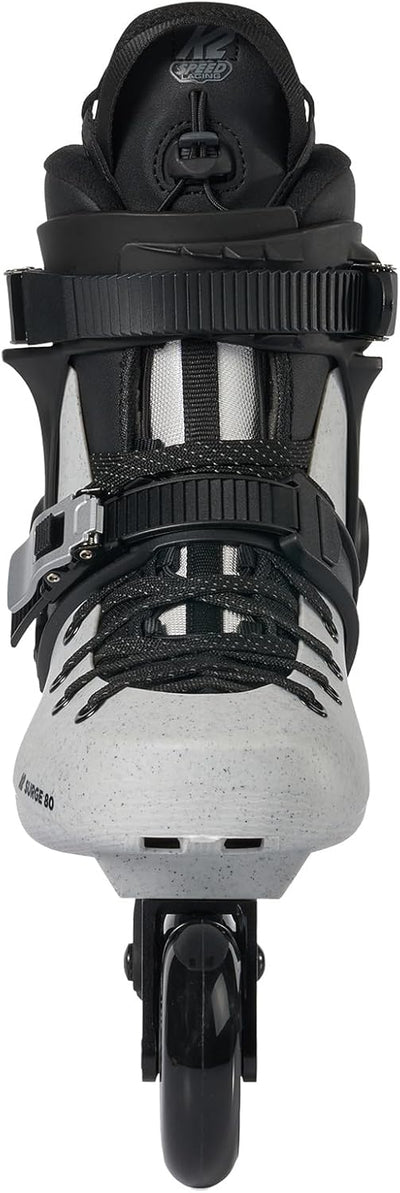 K2 Unisex – Erwachsene Surge 80 M Hardboot Inline Skate EU: 44.5 (Mondo: 290 / US: 11 grey, EU: 44.5