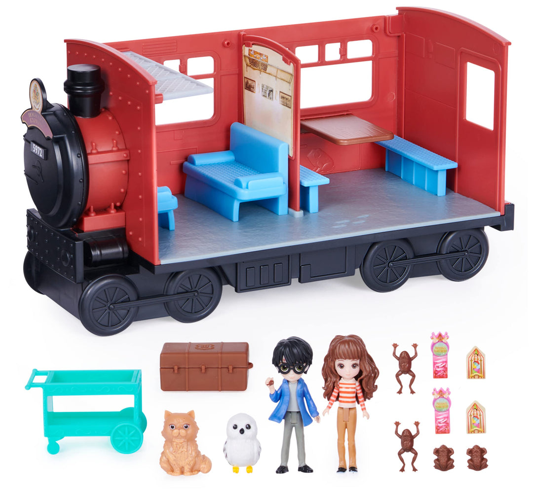 Spin Master Wizarding World Harry Potter - Hogwarts Express Zug Spielset mit Hermine Granger und Har