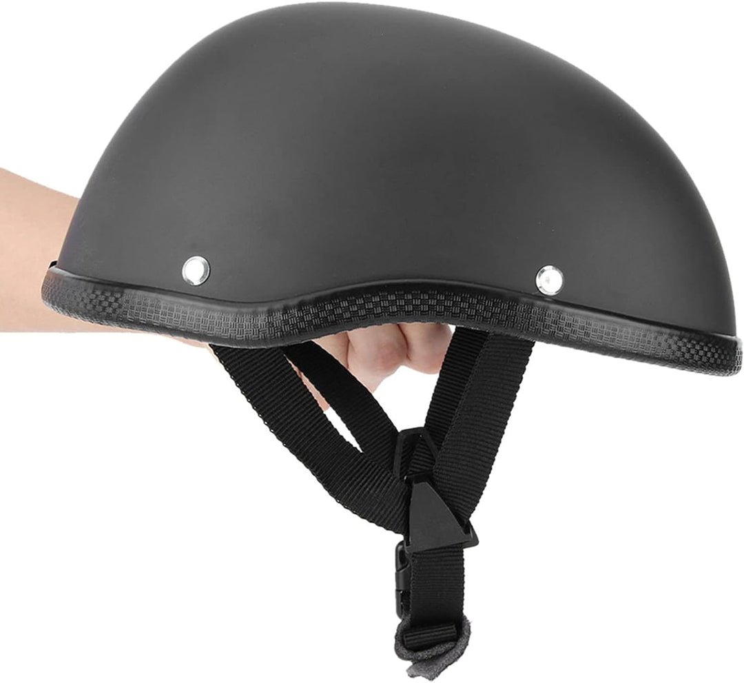 SALUTUYA Motorrad-Halbgesichtshelm, atmungsaktiver antibakterieller Motorradhelm für den Sport für M