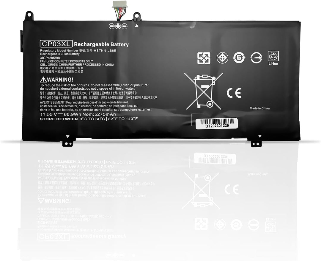 CP03XL 929066-421 929072-855 TPN-Q199 Laptop Batterie Ersatz für HP Spectre X360 13-ae000 13-ae006no
