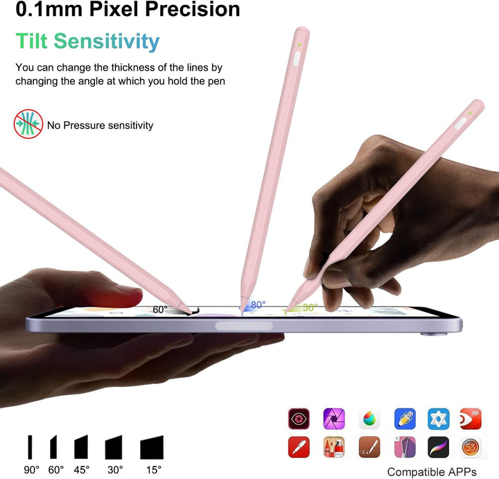 iPencil 2. Generation für iPad (2018-2024), Magnetische drahtlose Aufladung Stift für iPad, BONZATA