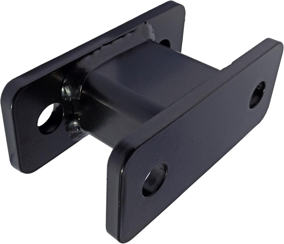 XIMPLIO Anhängerkupplung Verlängerung 75 mm Hakenverlängerung Adapter für Flanschkugel AHK 2 Loch 90