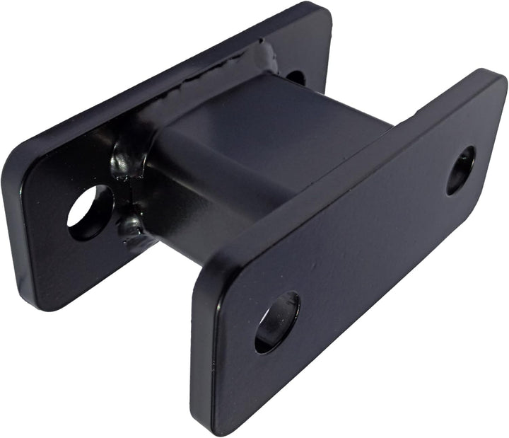 XIMPLIO Anhängerkupplung Verlängerung 75 mm Hakenverlängerung Adapter für Flanschkugel AHK 2 Loch 90