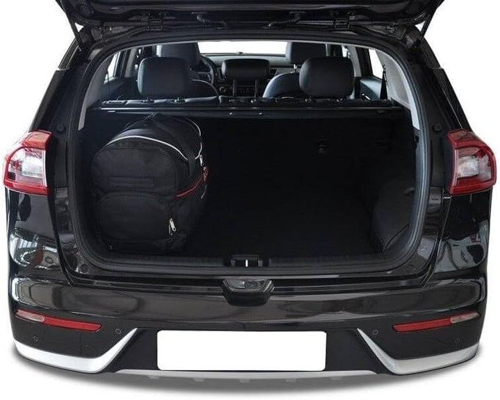 KJUST Dedizierte Kofferraumtaschen 3 STK kompatibel mit KIA NIRO I 2016-2022