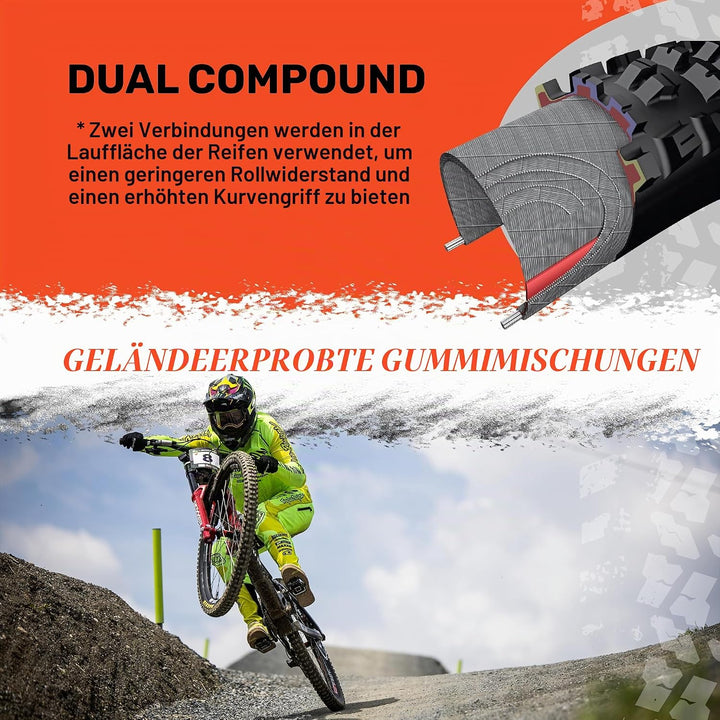 Maxxis Fahrrad Reifen Aggressor EXO // alle Grössen Schwarz 1size, Schwarz 1size