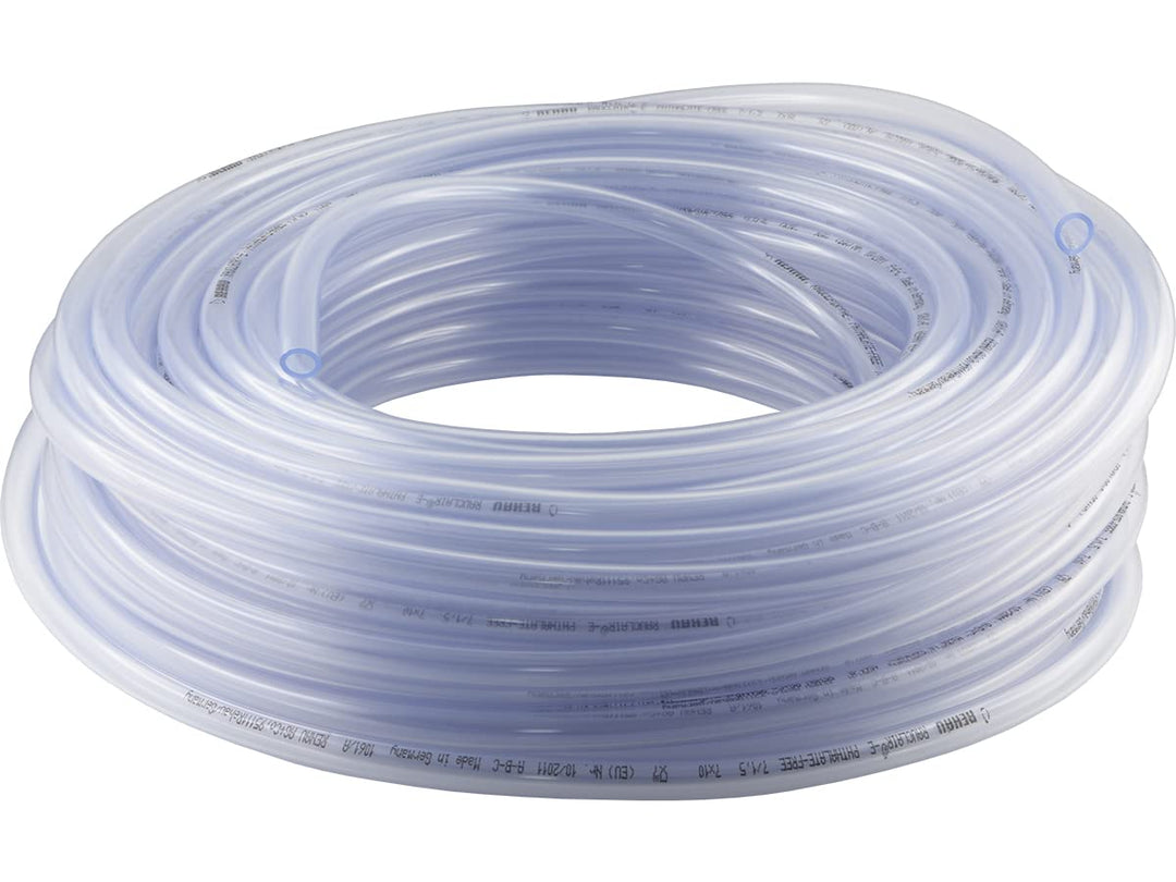 Fittingteile - 25-Meter PVC-Schlauch ohne Gewebeeinlage Lebensmittelqualität für Trinkwasser Drucklu