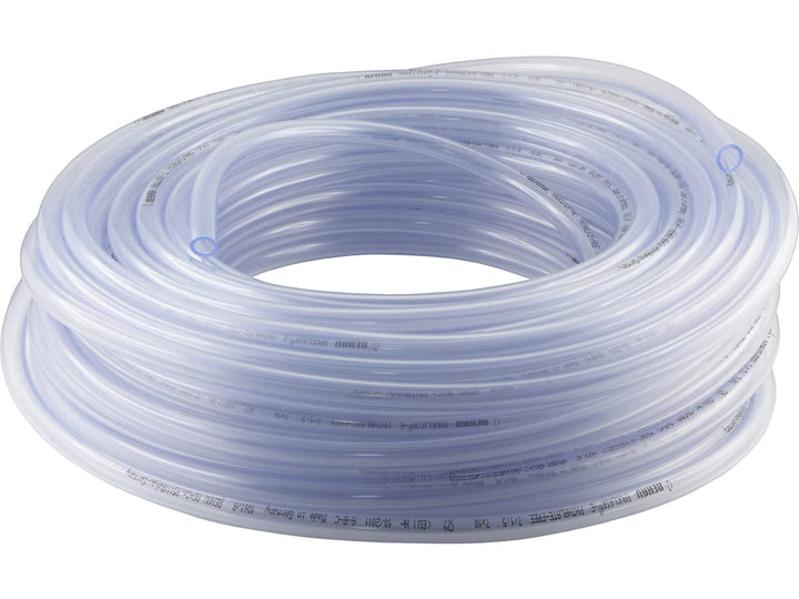 Fittingteile - 25-Meter PVC-Schlauch ohne Gewebeeinlage Lebensmittelqualität für Trinkwasser Drucklu