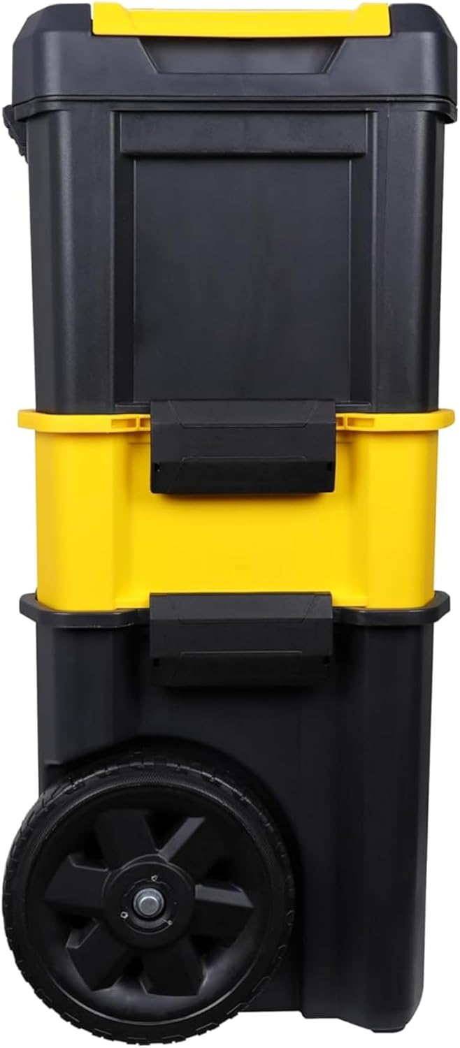 Stanley STST1-80151 Essential Rollende Werkstatt, Belastbarkeit bis zu 20 kg, Metallverschlüsse, Org