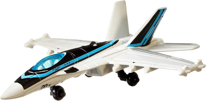 Matchbox GPF72 Top Gun Skybusters Then & Now 4er Pack, Spielzeug ab 3 Jahren