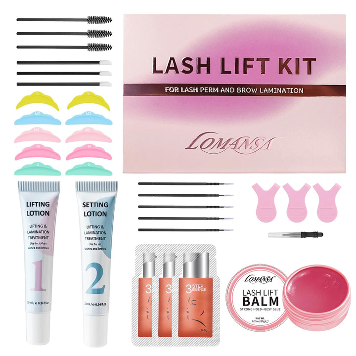 Wimpernlifting Set, Lash Lifting Set, Leicht zu Drückendes Tubendesign, Anfängerfreundlich, 15 Anwen
