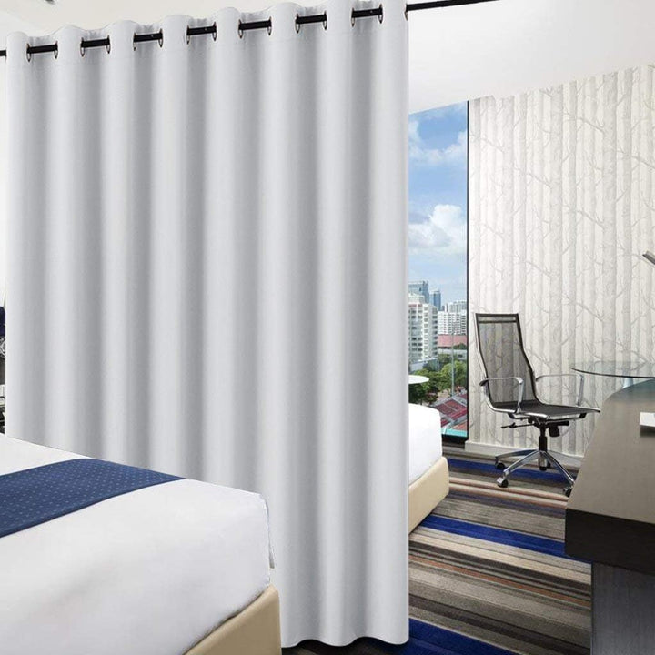 PONY DANCE Raumteiler Vorhang Wärmeisolierend Trennwand Raumtrenner für Wohnzimmer & Schlafzimmer &