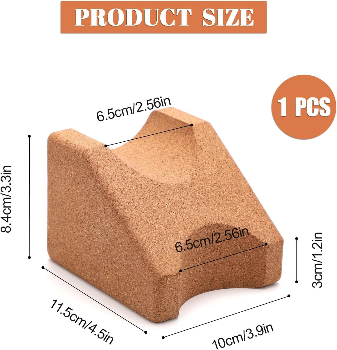 Gitarrenhals Stütze, Zwei Höhen Korkholz Gitarrenhals Halter, Gitarren Zubehör für Saiteninstrument,