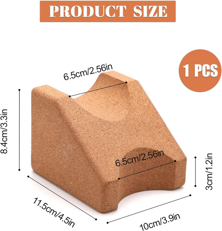 Gitarrenhals Stütze, Zwei Höhen Korkholz Gitarrenhals Halter, Gitarren Zubehör für Saiteninstrument,