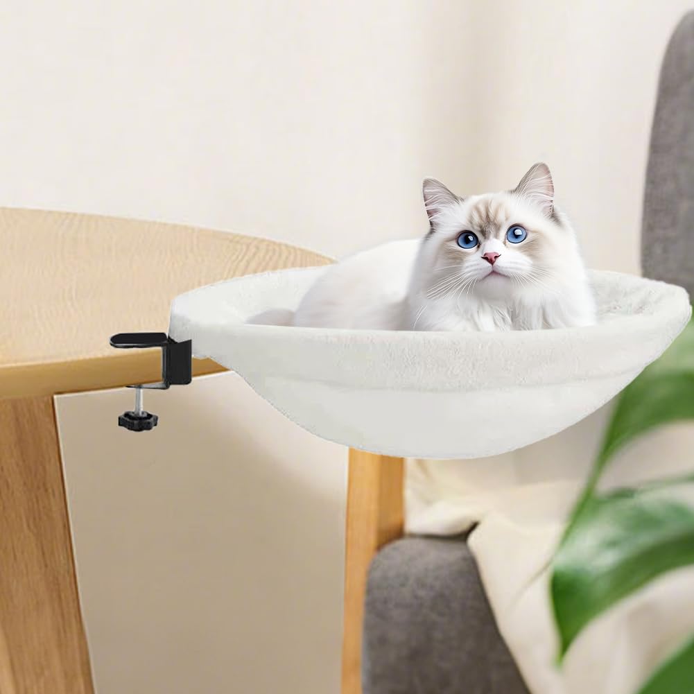 Katzenbett für Schreibtisch Weiche Katzenhängematte Katzenbett zum Schlafen Waschbares katzenkorb Ka