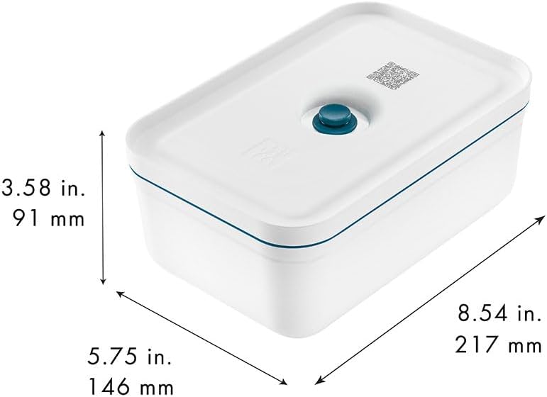 ZWILLING Fresh & Save Vakuum Lunchbox, Grösse L, Kunststoff, Weiss-La Mer Weiss L Lunchbox L, Wei&#x