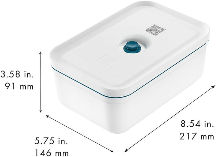 ZWILLING Fresh & Save Vakuum Lunchbox, Grösse L, Kunststoff, Weiss-La Mer Weiss L Lunchbox L, Wei&#x