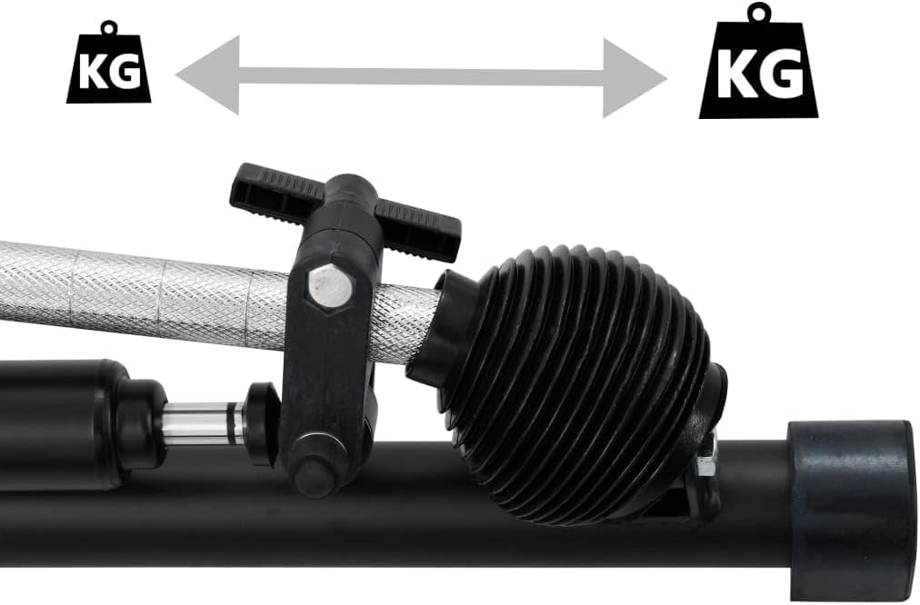 vidaXL Rudergerät 5 Stufen Hydraulik-Widerstand