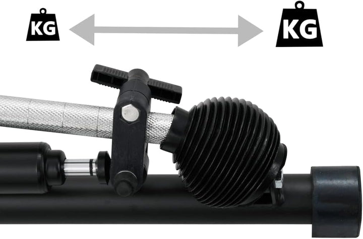 vidaXL Rudergerät 5 Stufen Hydraulik-Widerstand